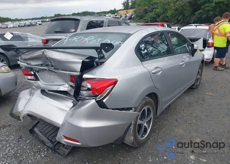 2015 Honda Civic Se из США, поврежденный, VIN 19XFB2F71FE018155